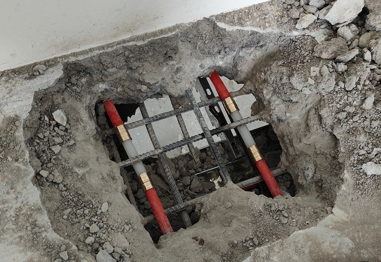 房山地暖管道漏水检测维修